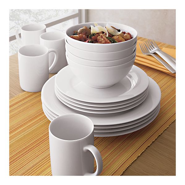 Top 5 + 5 Basic Dinnerware: All White + Muted Colors | Chasing ... Top 5 + 5 Basic Dinnerware: All White + Muted Colors | Chasing ...
