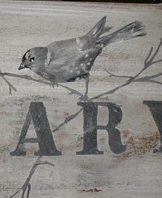 HAND PAINTED SIGN...by Dore'