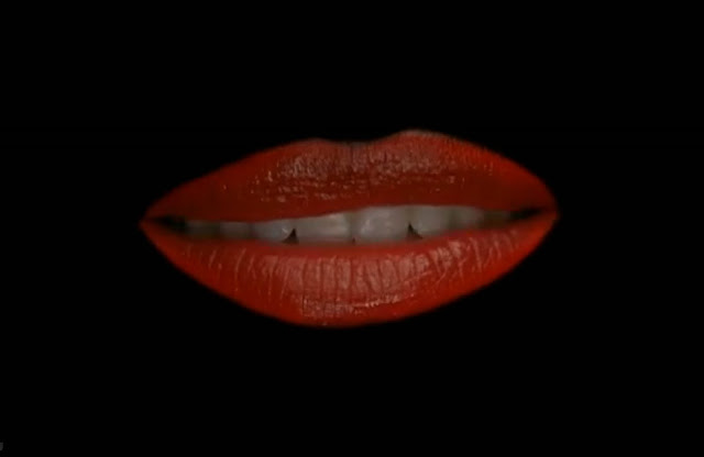opening lips from the Glee Rocky Horror Show