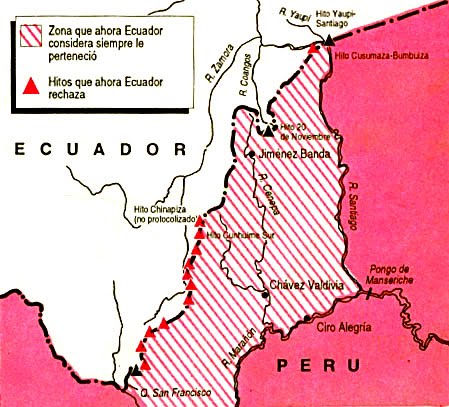 mapa del conflicto
