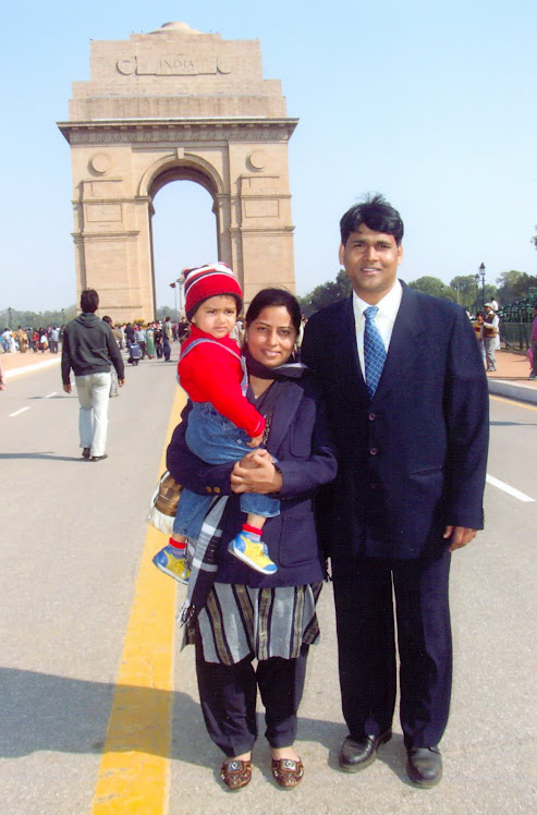 Rev. Kishor and Family from India