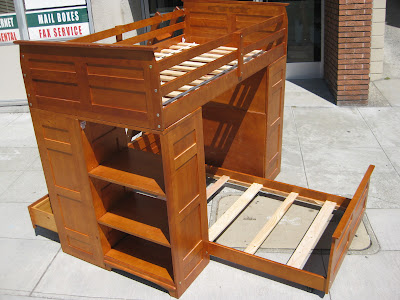 Bunk   Dresser on Furniture   Collectibles  Sold   Bunk Bed  Dresser   Desk Unit    325
