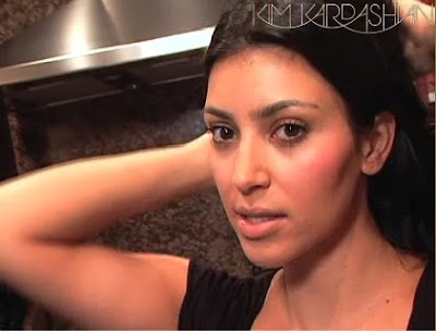 kim kardashian makeup tips. kim kardashian without makeup