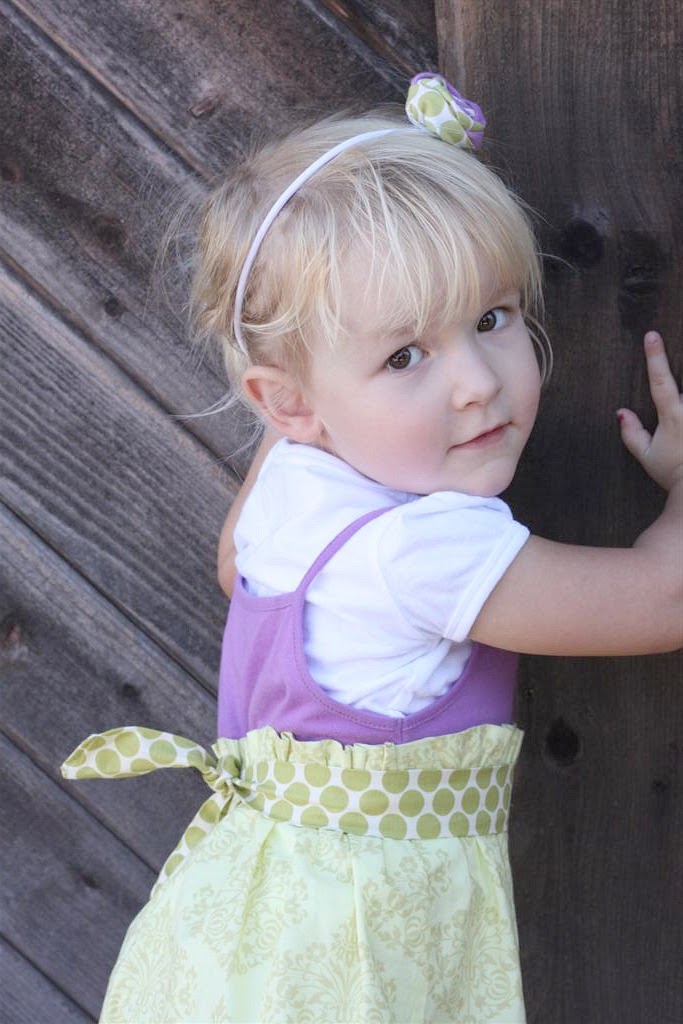 our daily obsessions Sewing Obsession Tank top Toddler Dress