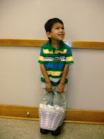 at church egg hunt