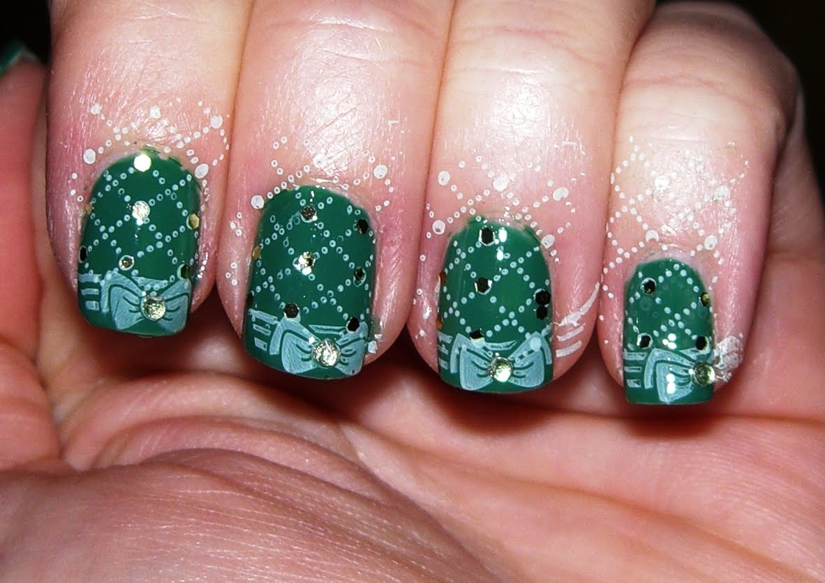 The Captivating Bow nails tutorial Pics The Awesome Bow nails tutorial Photo