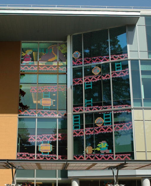 Hg 80: Post-It Notes as Wall Art