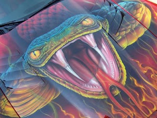 Graffiti Murals Light Cobra Design
