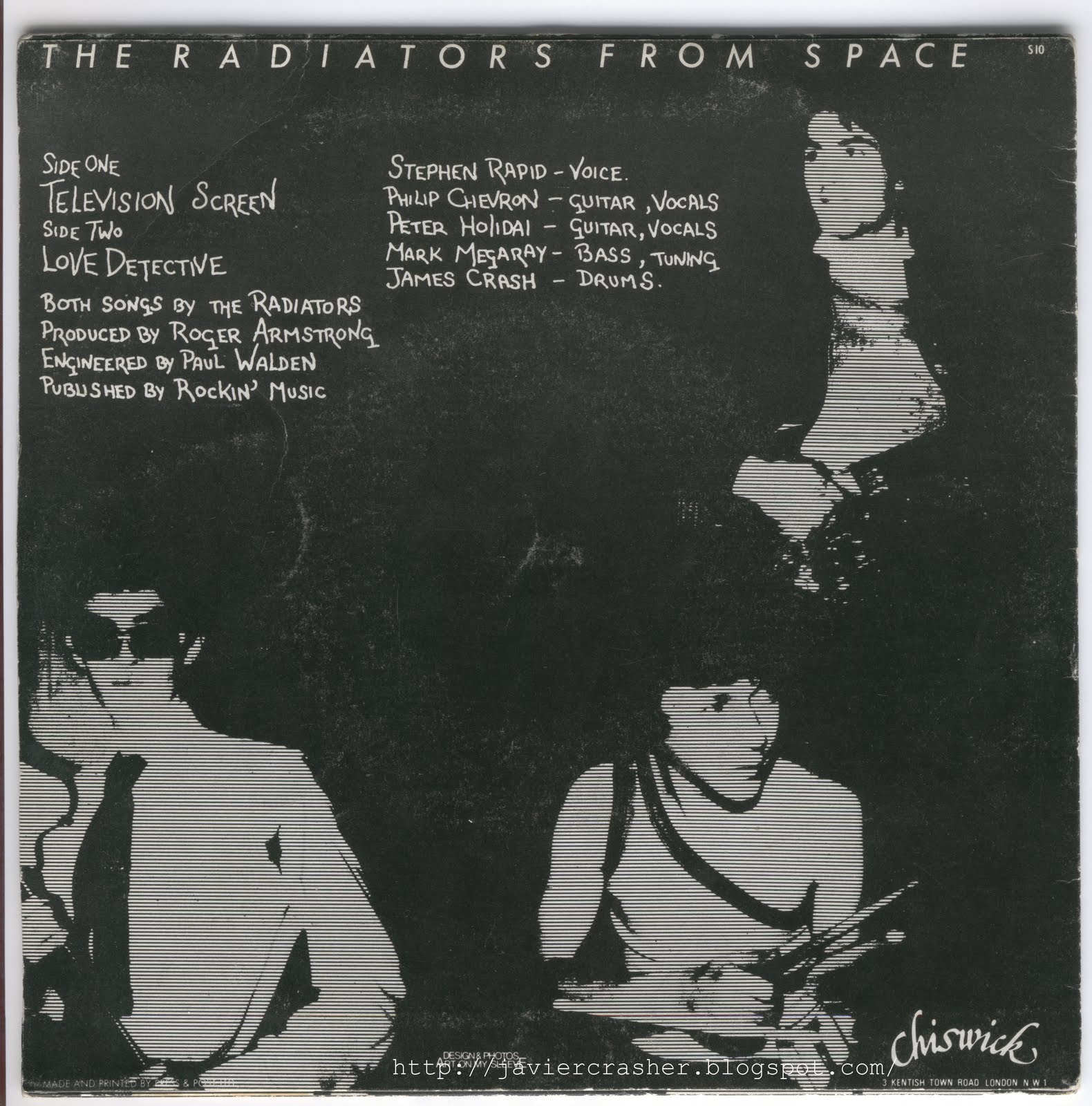 fuera en las calles 47. radiators from space (the). 1977.7