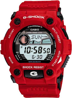 g shock protection red