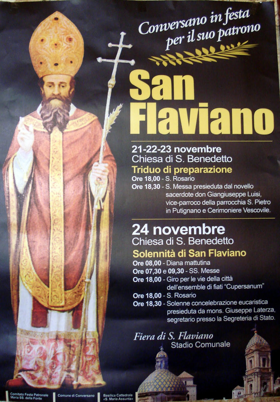 24 novembre SAN FLAVIANO