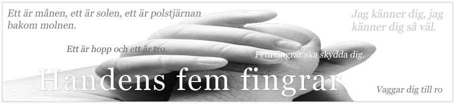 Handens fem fingrar