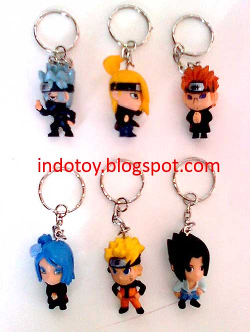 Jual Naruto Figure KeyChain Jual Action Figure, Jual Action Figure Murah, Toys dan Games Indotoy