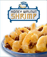 Free Honey Walnut Shrimp at Panda Express