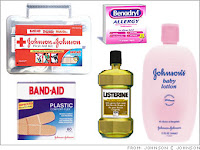 Freebies from Johnson and Johnson Canada