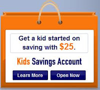 Free $25 in Kids Savings Account
