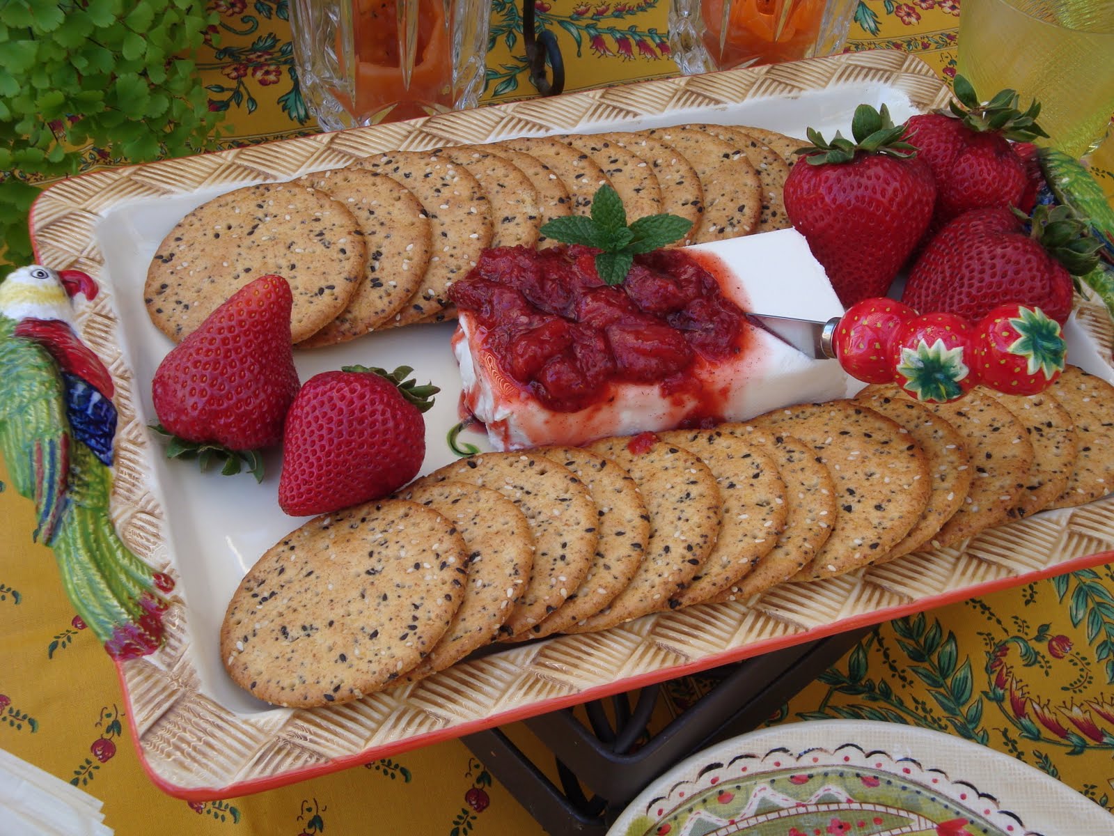 Entertaining From an Ethnic Indian Kitchen Strawberry Chutney