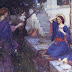 A Girl on her knees ~ The Annunciation