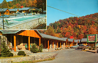 Vintage Chrome Postcards Marshall S Creek Rest Motel
