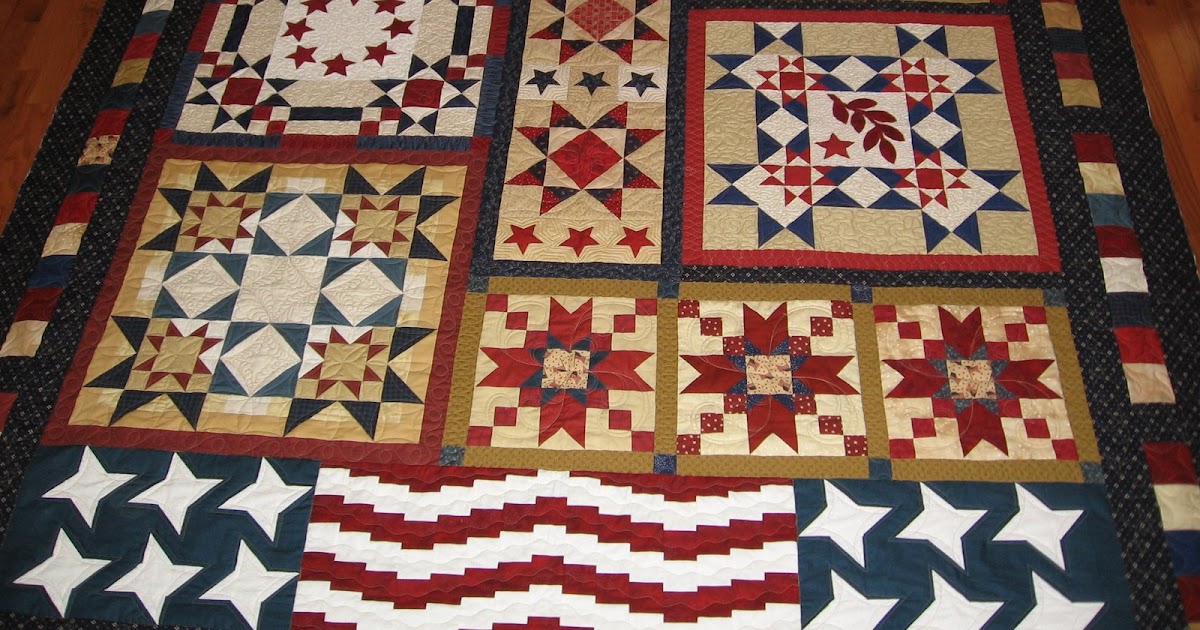 Around the Blocks Heritage Quilt