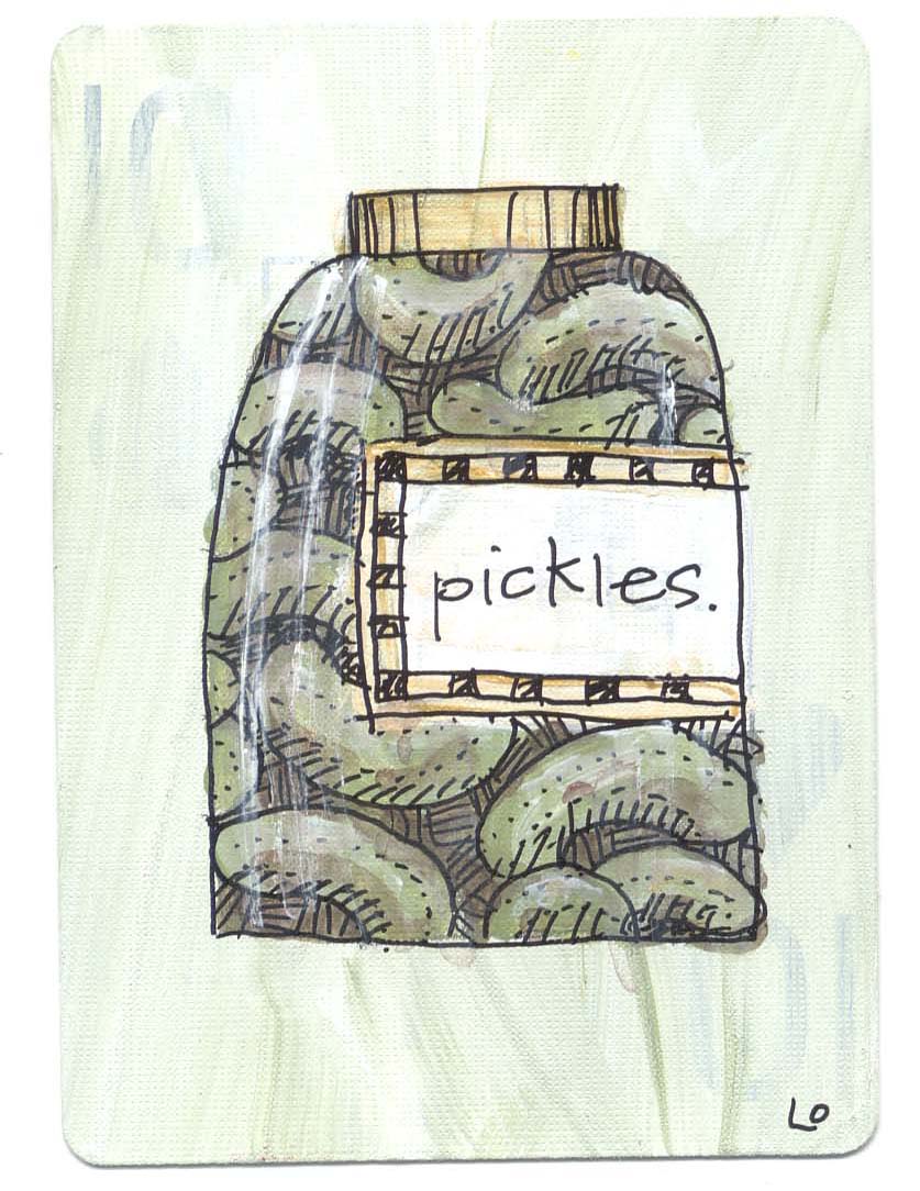 Empty Pickle Jar
