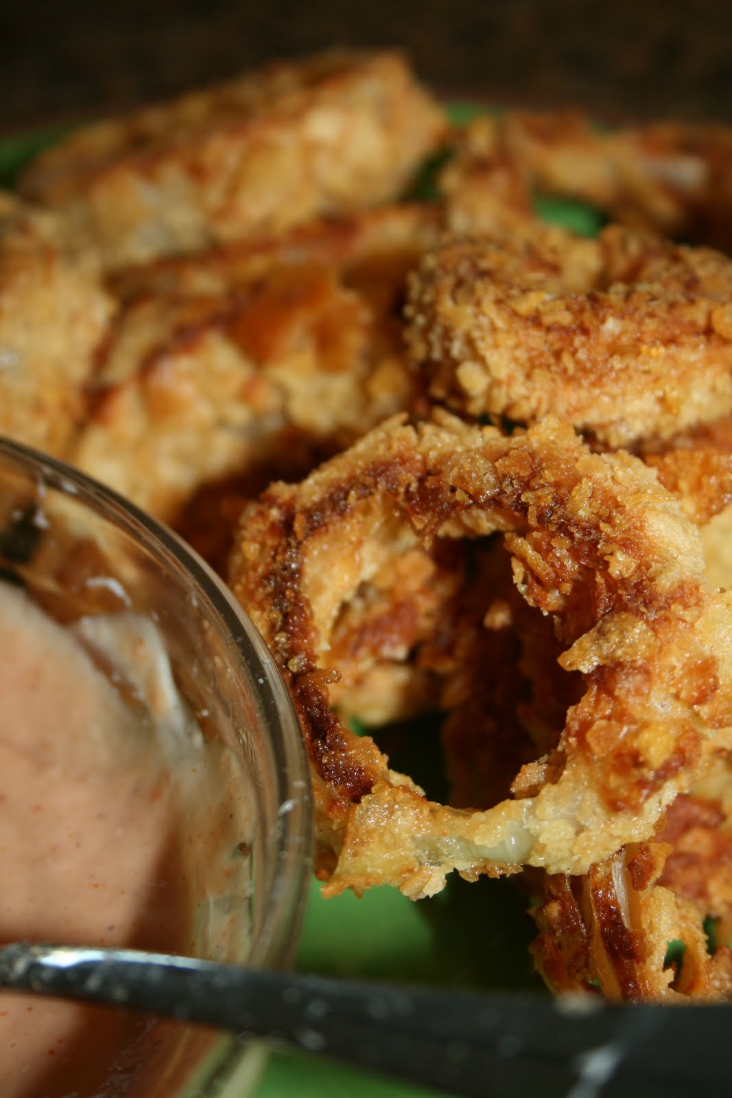 Lola's Homemade Cooking Oven Fried Onion Rings