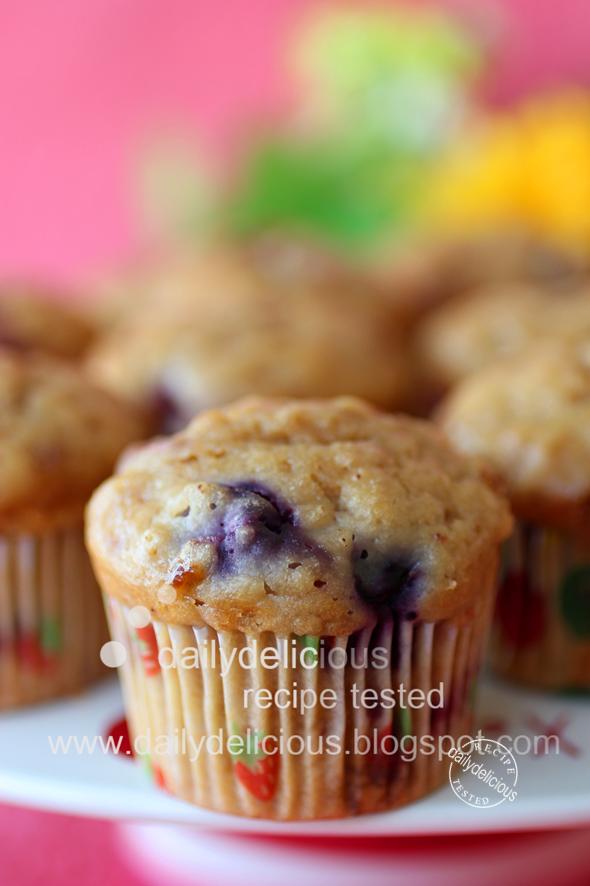dailydelicious Great for your health muffin Berry and yogurt muffins