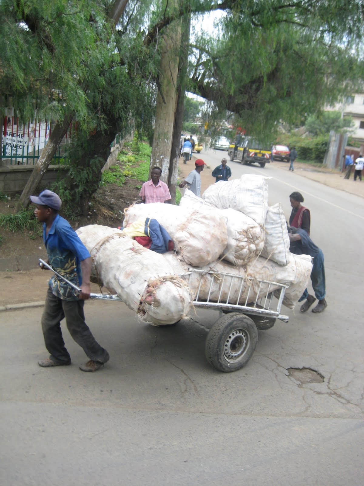 carrying heavy items