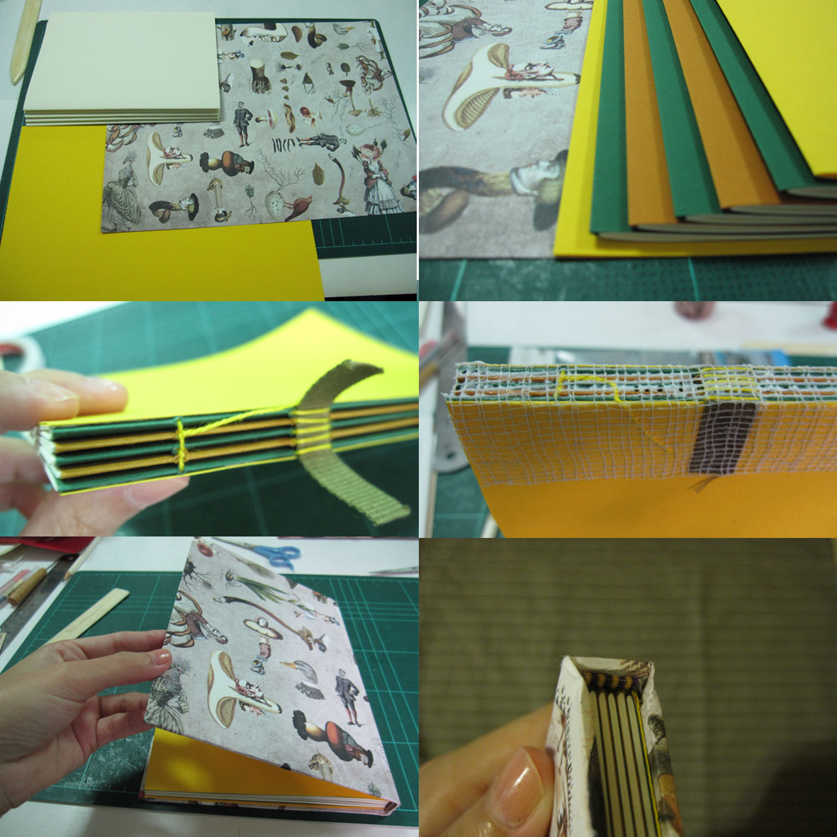 mariprintpattern bookbinding class