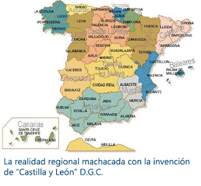 [PAL] Partíu Axebriegu Llïonesista Mapa+regional+de+Espa%C3%B1a+con+la+region+leonesa