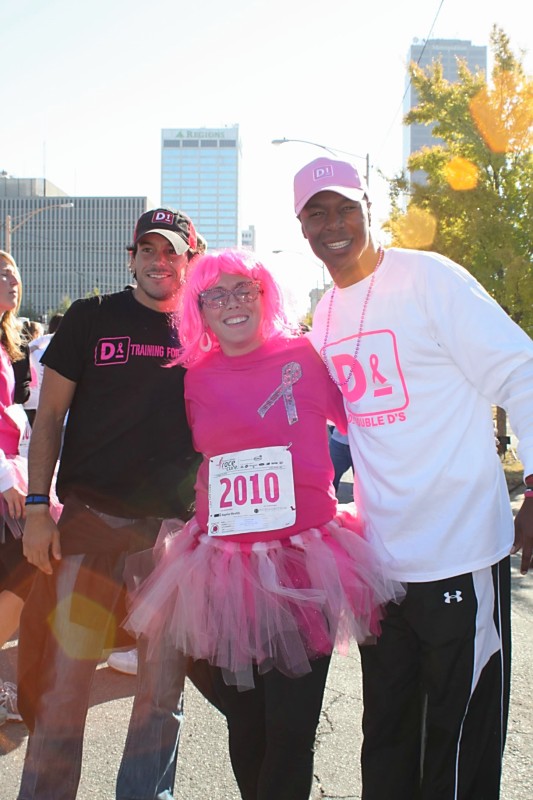 D1 Sports D1 Little Rock Participates in the Susan G. Komen Race for