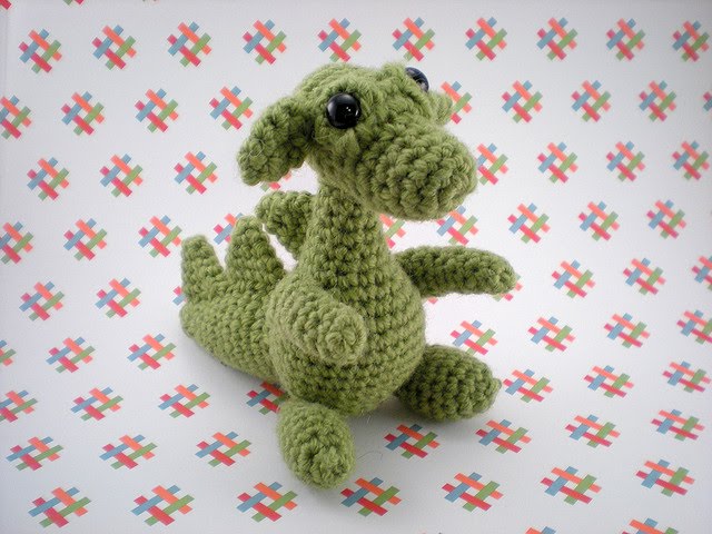 Blog de Goanna: Patron de Dragon en Amigurumi