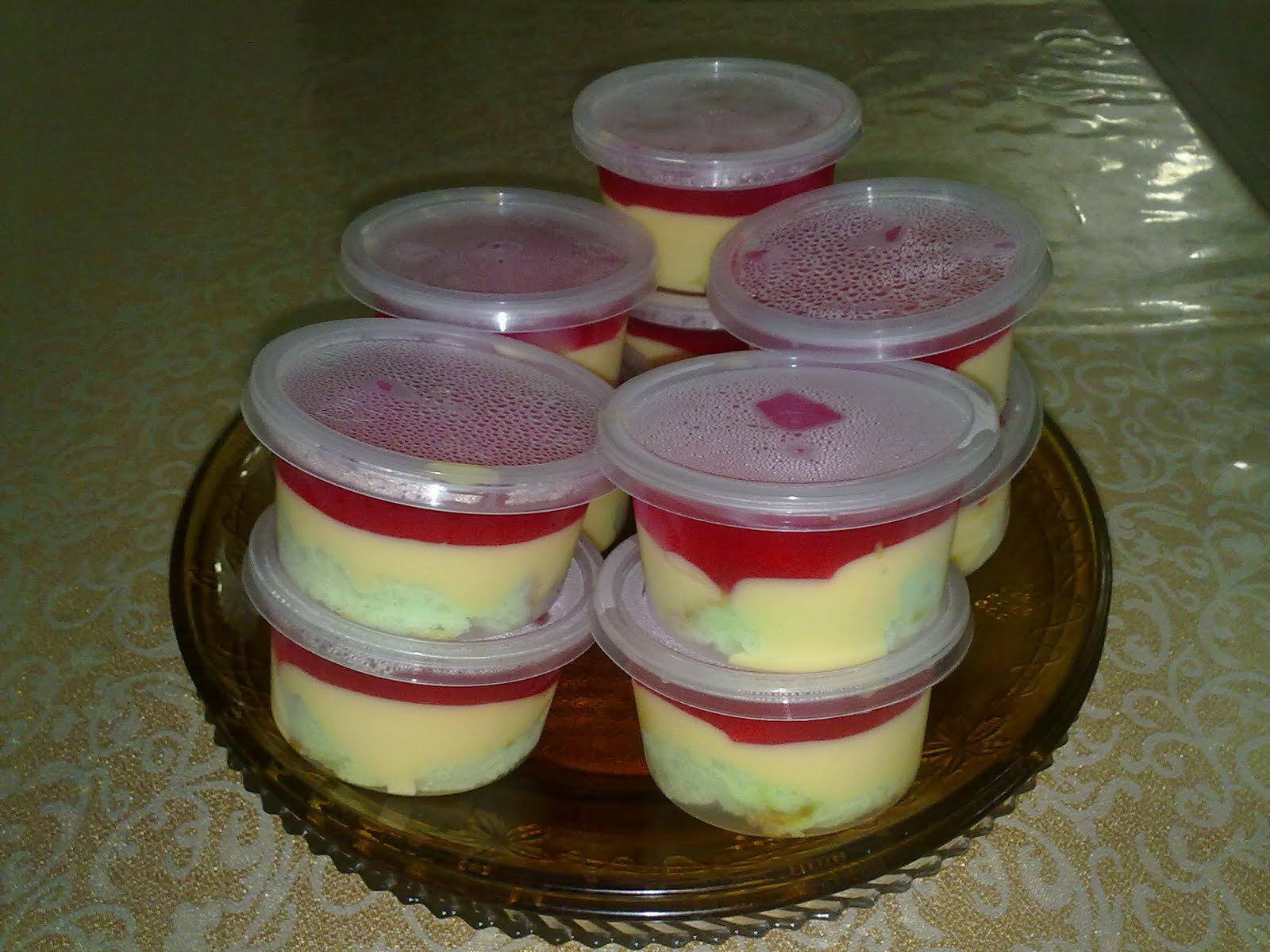 resepi puding trifle