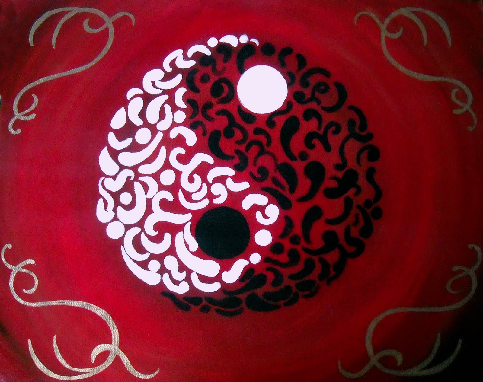 yin yang paintings