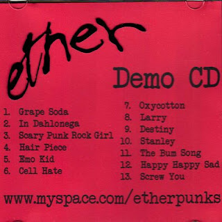 Ether Demo CD album cover