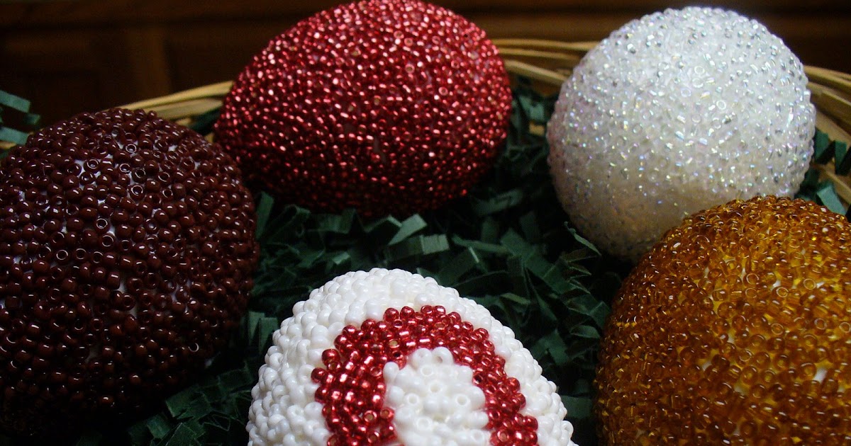 Make It From Scratch Beaded Eggs