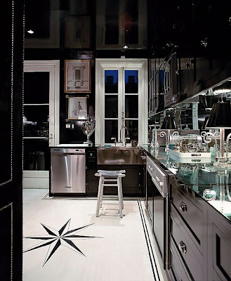 Luxury Retro Style Kitchen Design and Decorating
