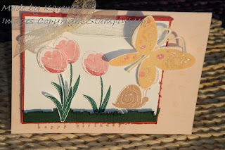 Stampin Up and Garden Whimsy