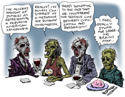 Zombie cocktail parties