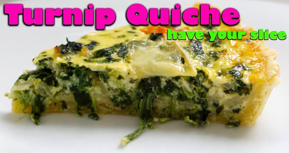 Turnip Quiche