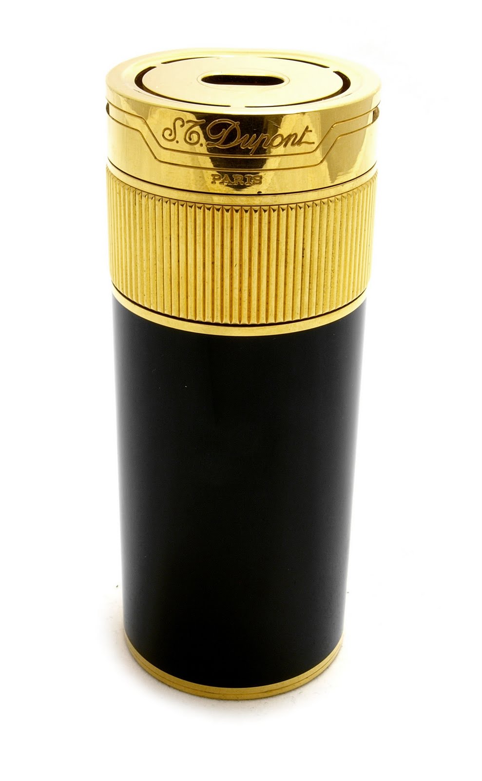Table lighters collectors' guide S.T. Dupont Cylinder Table Lighter, 1971