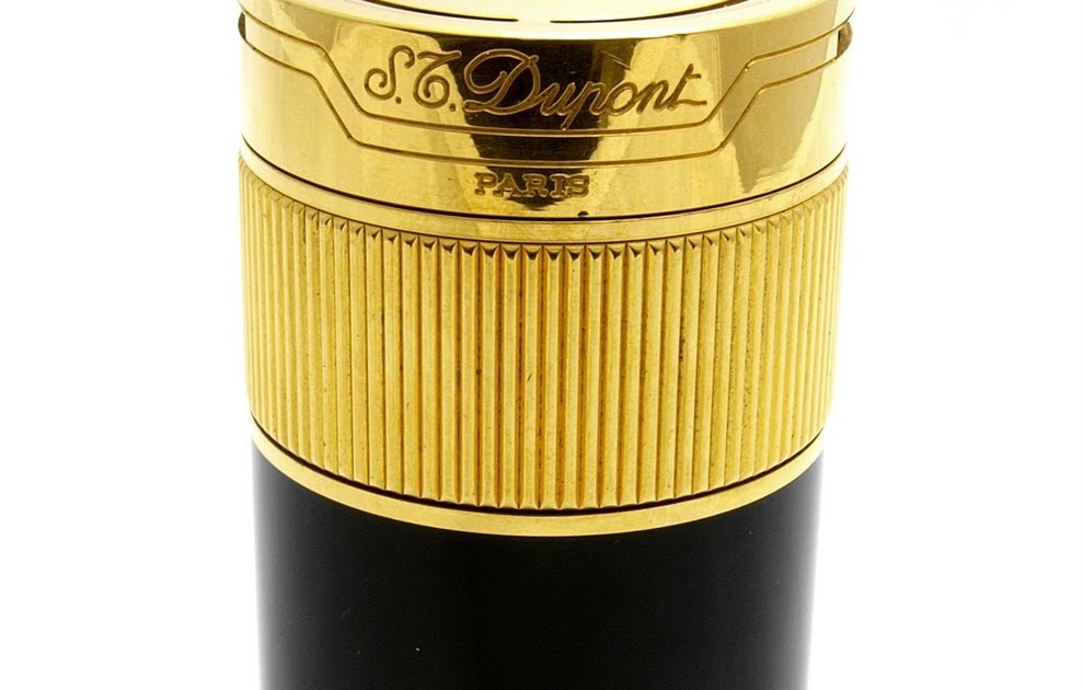 Table lighters collectors' guide S.T. Dupont Cylinder Table Lighter, 1971