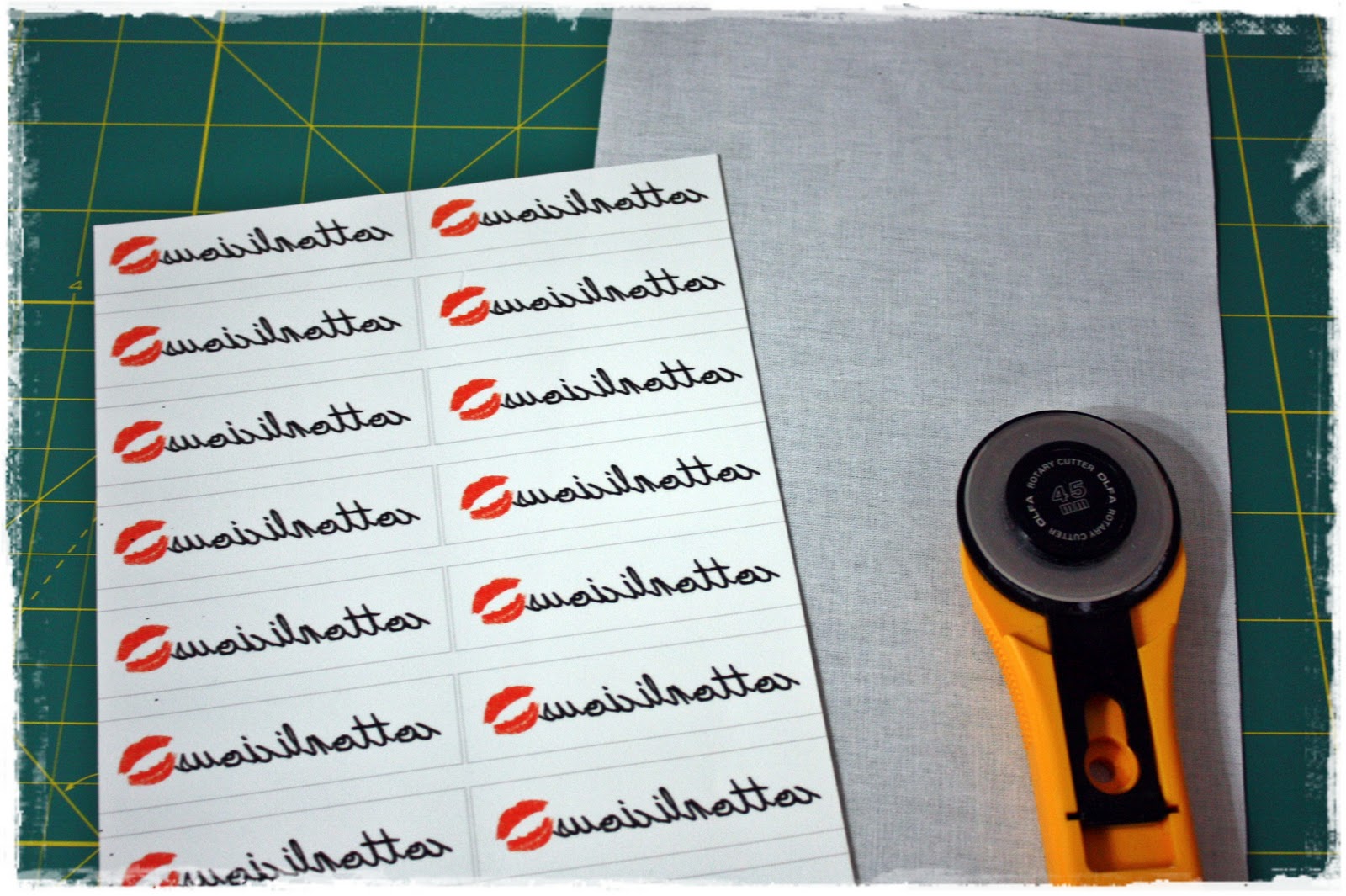 cottonlicious Tutorial Make your own fabric labels