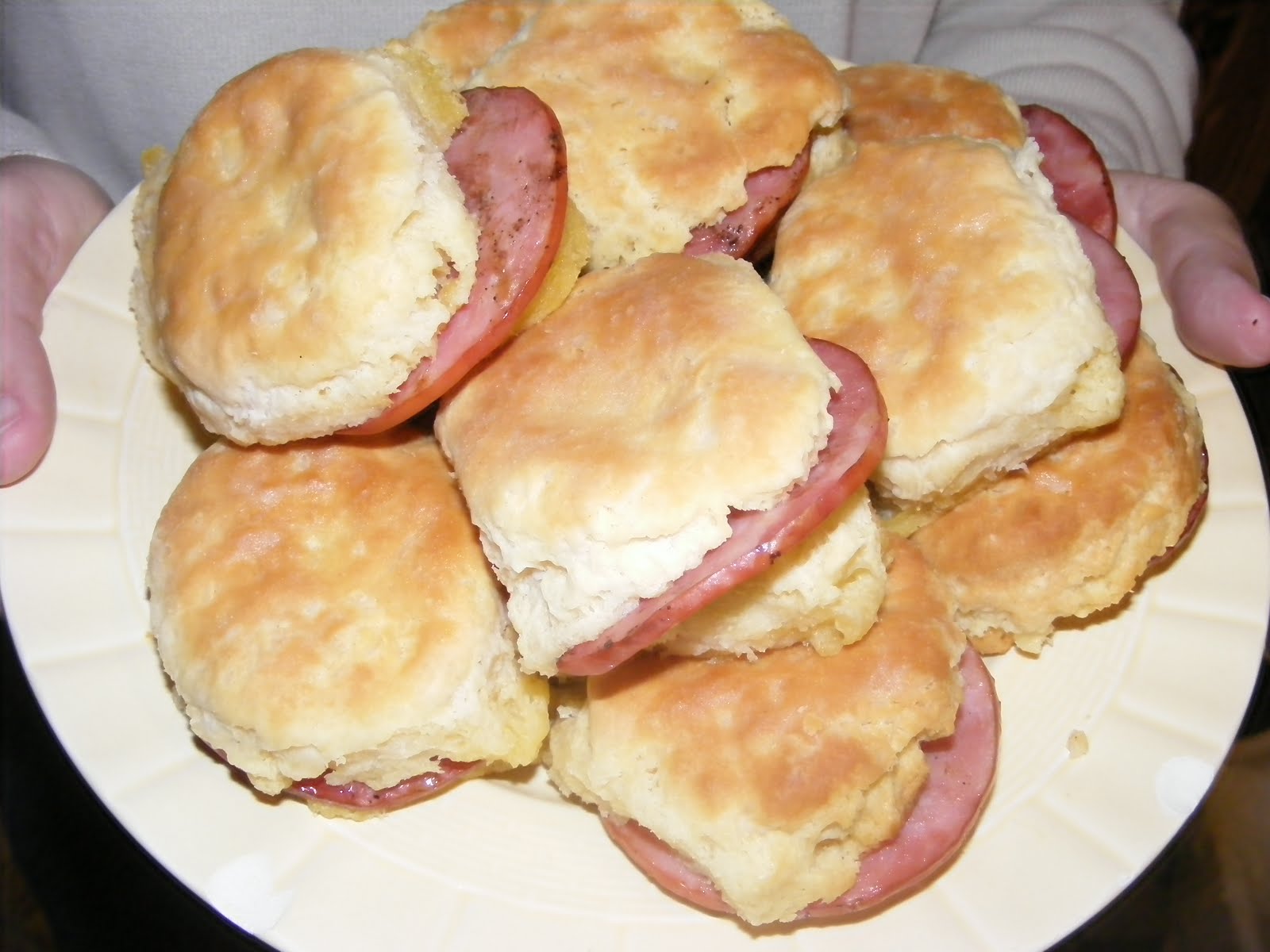 Rita HutchesonCobbs Recipe Ham & Biscuits