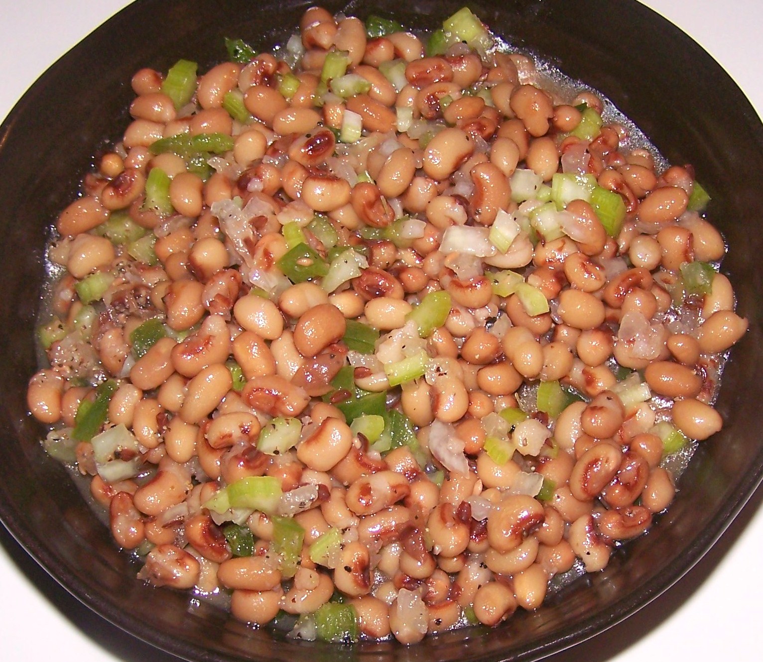Black-Eyed Peas with Bacon and Pork Recipe The Neelys