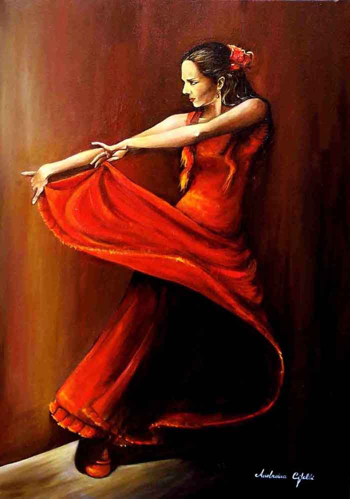 Ballerina Di Flamenco