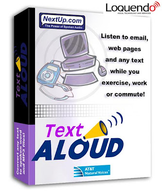 TextAloud + Loquendo + Voz Jorge Text+Aloud