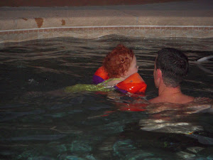 Elliot flies with WATER WINGS!