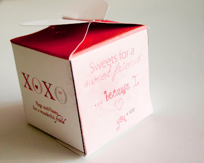 Boxes valentine february My Paper lily: Free Printable Sweet Valentines Box
