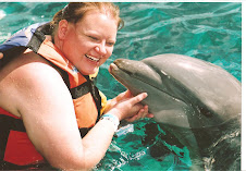 Swimming with the dolphins in Cozumel March 2008